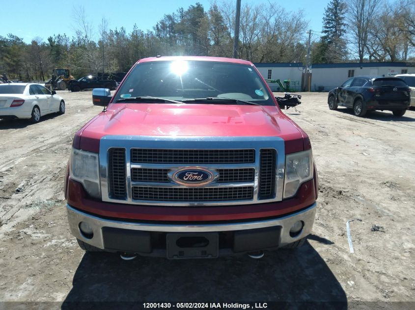 2009 Ford F150 Supercrew VIN: 1FTPW14VX9FB43363 Lot: 12001430