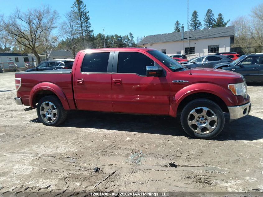 2009 Ford F150 Supercrew VIN: 1FTPW14VX9FB43363 Lot: 12001430