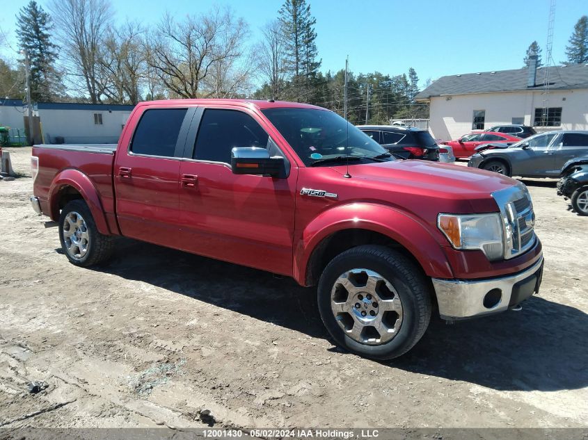 2009 Ford F150 Supercrew VIN: 1FTPW14VX9FB43363 Lot: 12001430