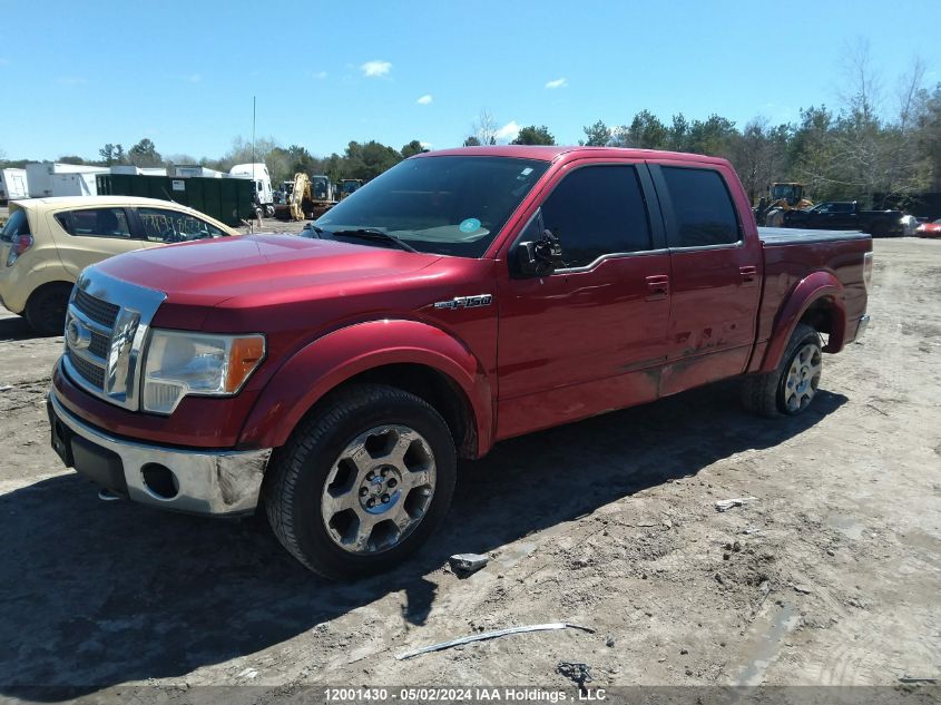 2009 Ford F150 Supercrew VIN: 1FTPW14VX9FB43363 Lot: 12001430