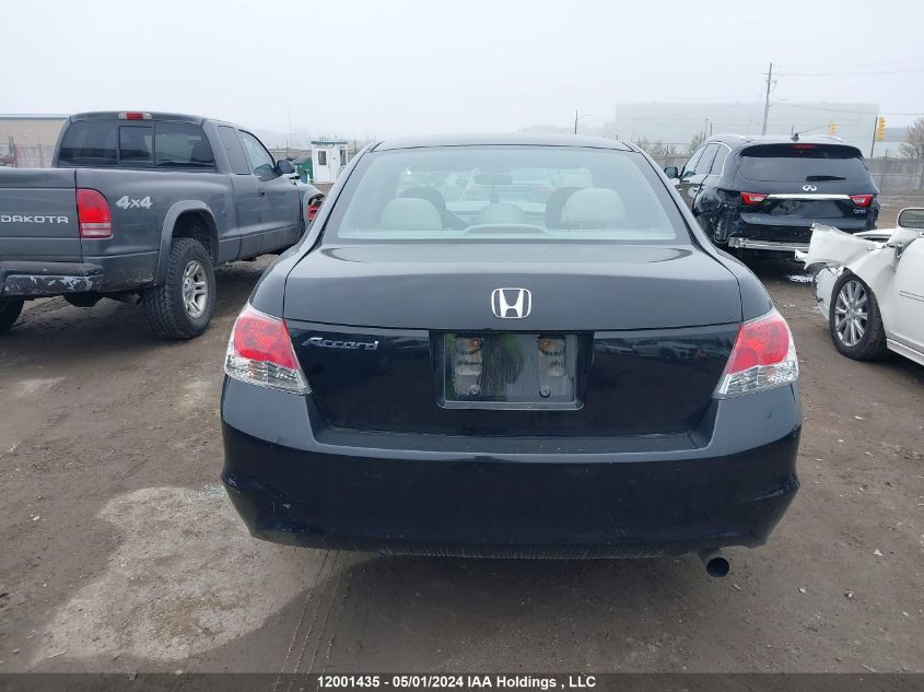 2010 Honda Accord Lx VIN: 1HGCP2F39AA801304 Lot: 12001435