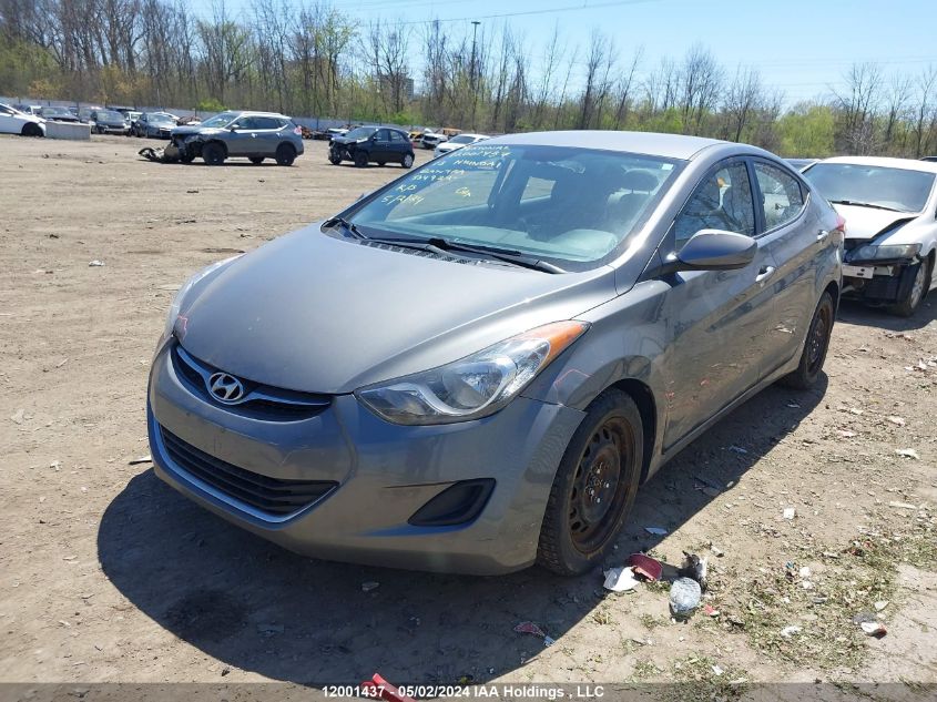 2013 Hyundai Elantra Gls/Limited VIN: 5NPDH4AE9DH334922 Lot: 12001437