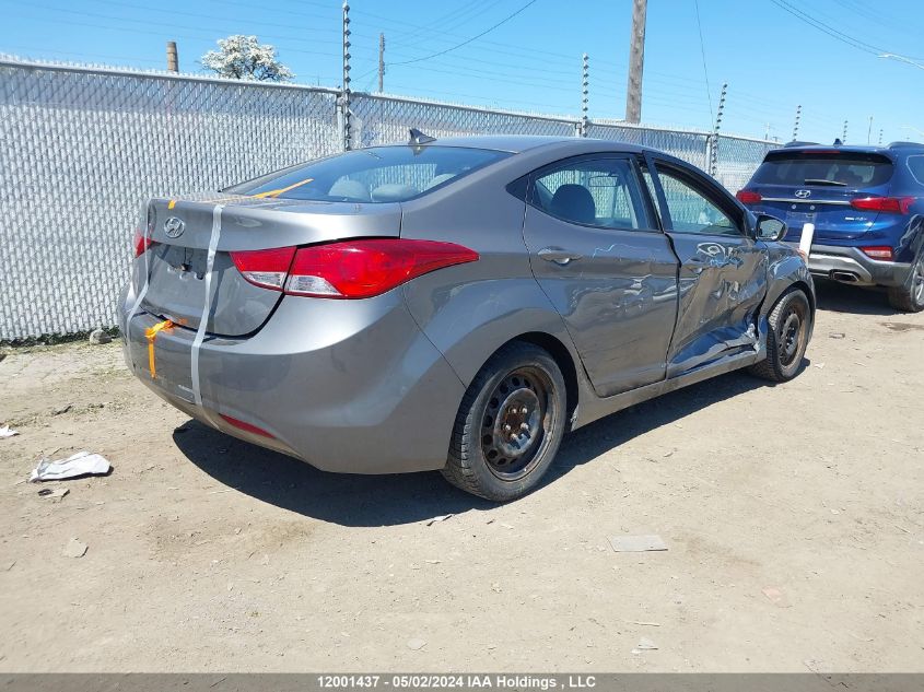 2013 Hyundai Elantra Gls/Limited VIN: 5NPDH4AE9DH334922 Lot: 12001437