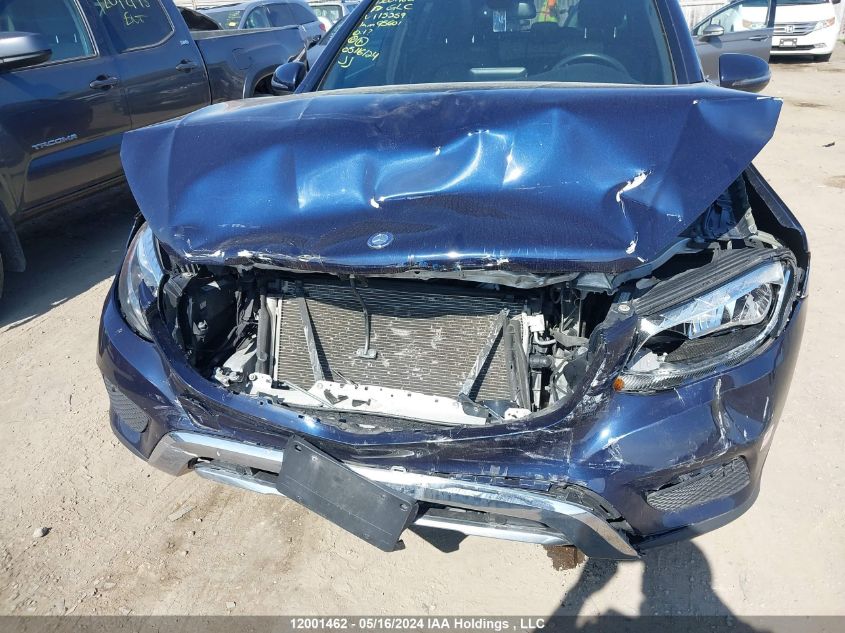 2017 Mercedes-Benz Glc VIN: WDC0G4KB5HF115259 Lot: 12001462