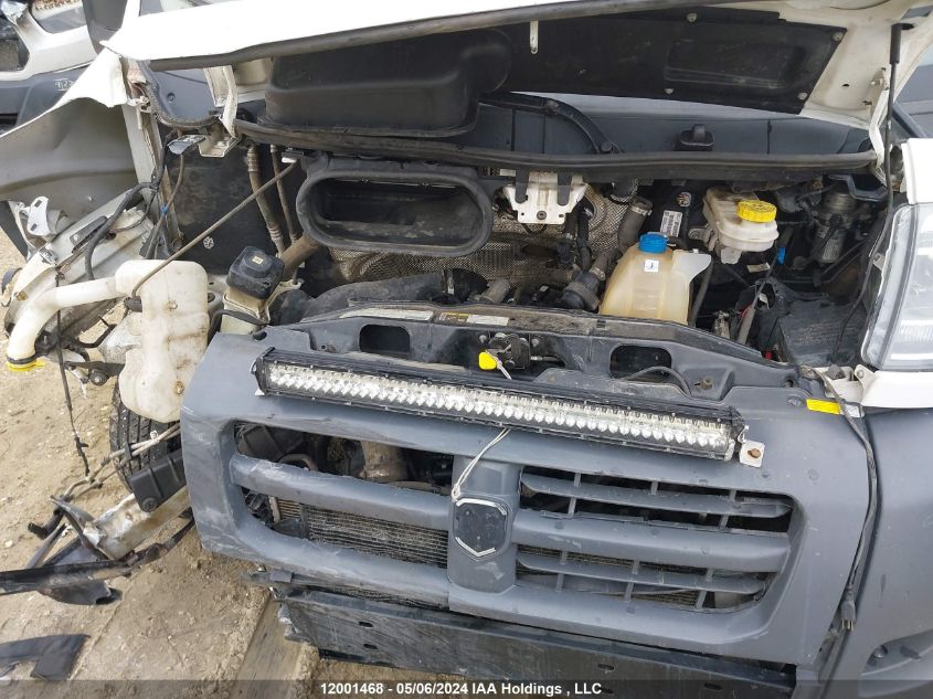 2019 Ram Promaster 2500 2500 High VIN: 3C6TRVDG3KE522503 Lot: 12001468