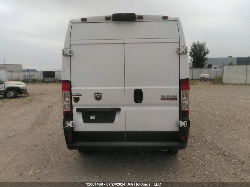 2019 Ram Promaster 2500 2500 High VIN: 3C6TRVDG3KE522503 Lot: 12001468