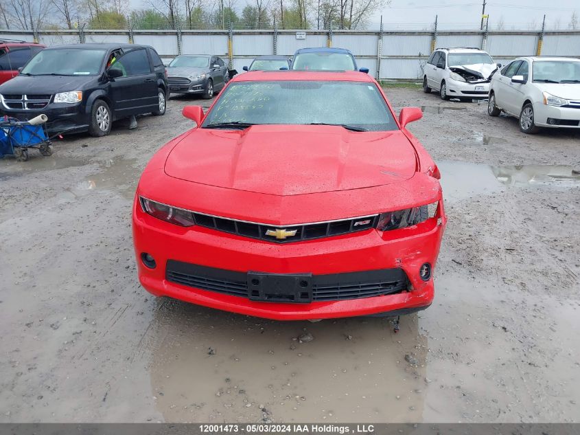 2014 Chevrolet Camaro Lt VIN: 2G1FB1E33E9135847 Lot: 12001473