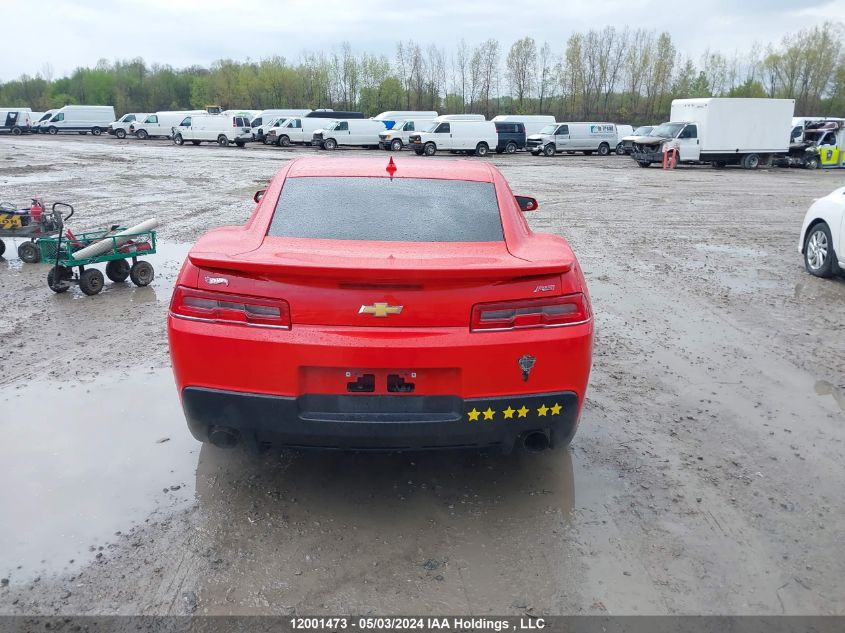 2014 Chevrolet Camaro Lt VIN: 2G1FB1E33E9135847 Lot: 12001473