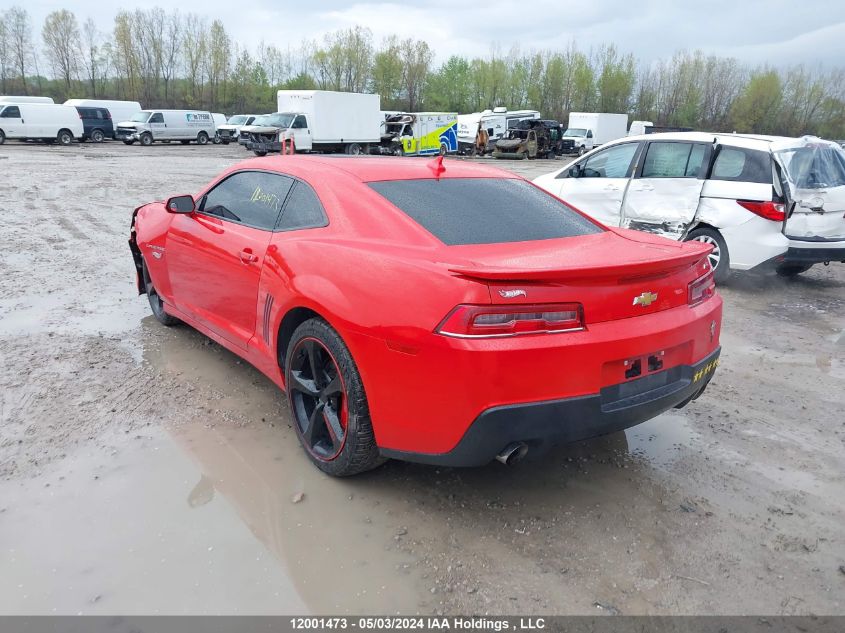 2014 Chevrolet Camaro Lt VIN: 2G1FB1E33E9135847 Lot: 12001473