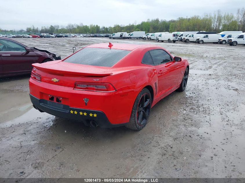 2014 Chevrolet Camaro Lt VIN: 2G1FB1E33E9135847 Lot: 12001473