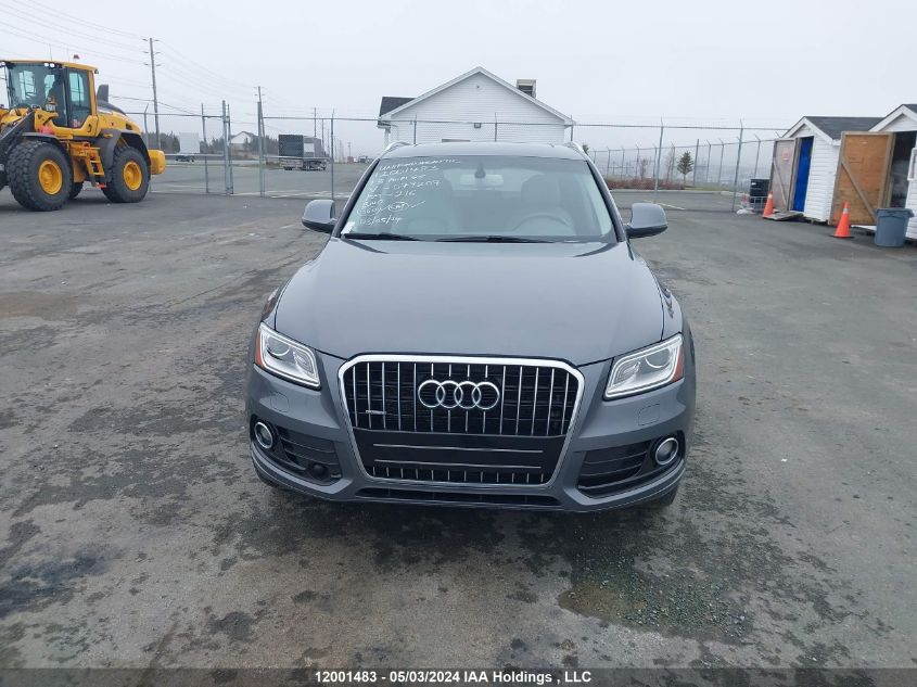 2013 Audi Q5 VIN: WA1LGCFP7DA079207 Lot: 12001483