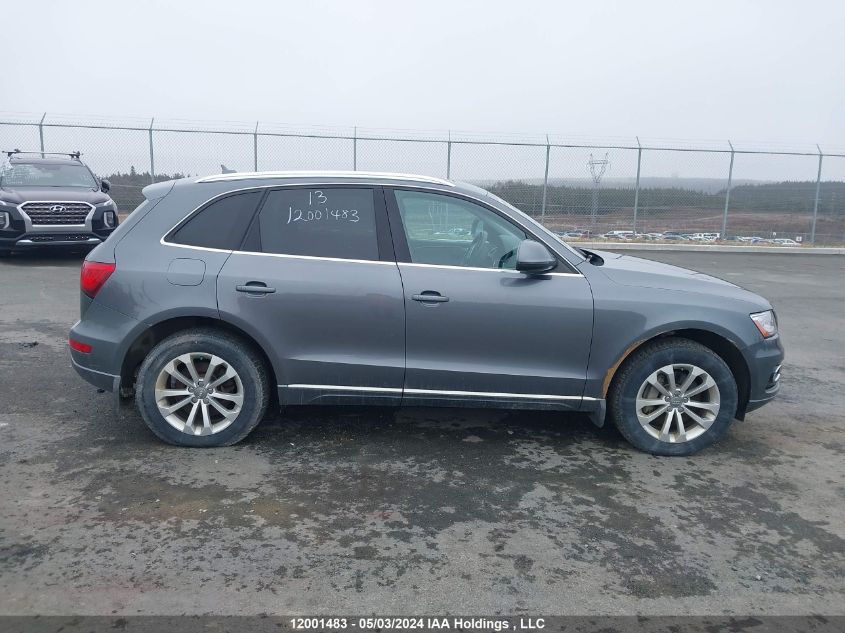 2013 Audi Q5 VIN: WA1LGCFP7DA079207 Lot: 12001483