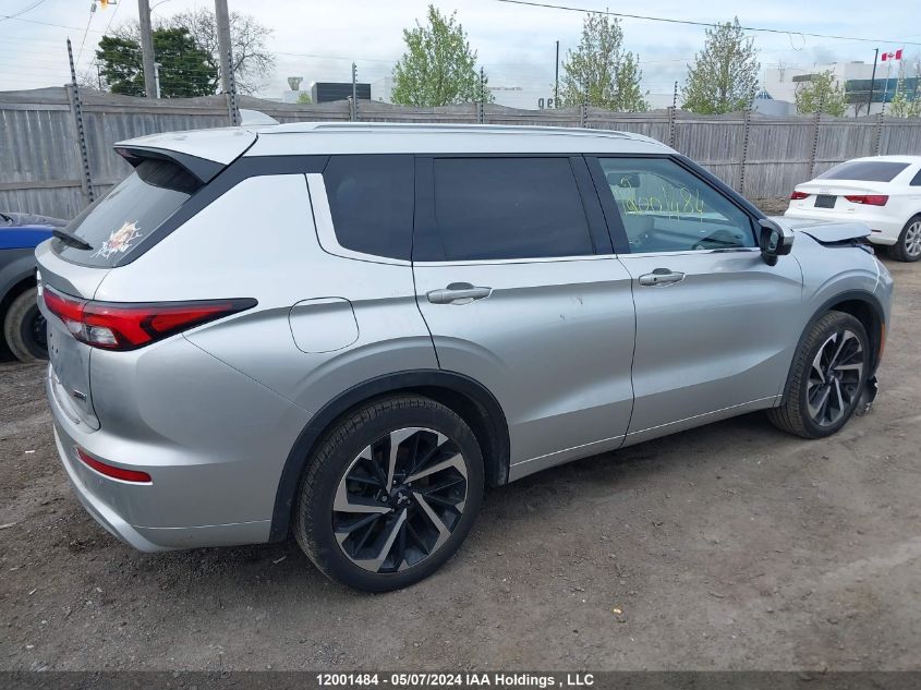 2022 Mitsubishi Outlander VIN: JA4J4VA84NZ611043 Lot: 12001484