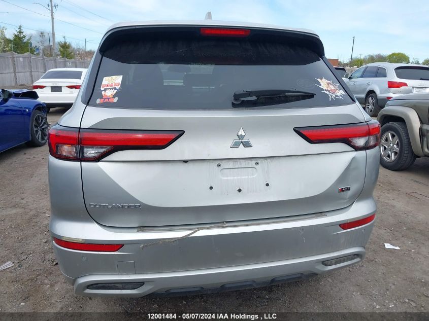 2022 Mitsubishi Outlander VIN: JA4J4VA84NZ611043 Lot: 12001484