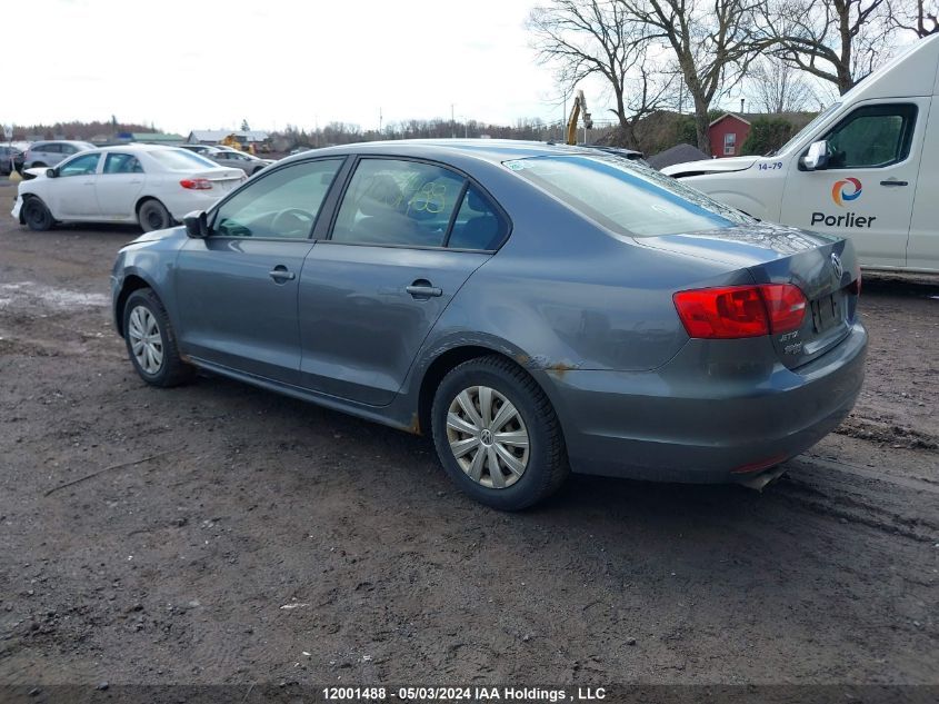 2012 Volkswagen Jetta VIN: 3VW1K7AJ0CM378798 Lot: 12001488