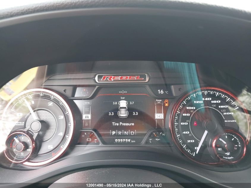 2022 Ram 1500 Rebel VIN: 1C6SRFLM8NN204207 Lot: 12001490