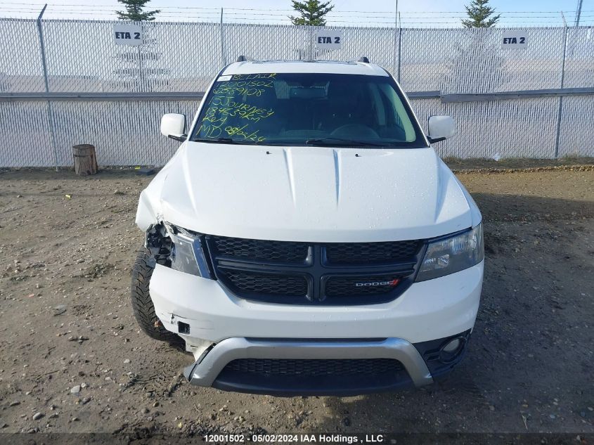 2015 Dodge Journey Crossroad VIN: 3C4PDDGG2FT589108 Lot: 12001502