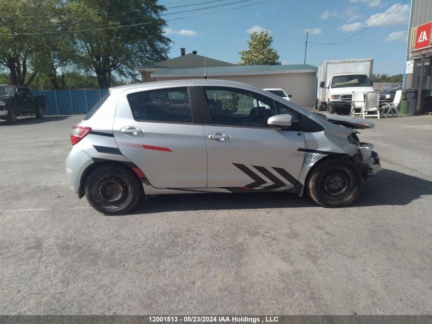 2018 Toyota Yaris L/Se/Le VIN: VNKKTUD30JA095481 Lot: 12001513