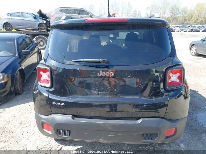 2016 Jeep Renegade North VIN: ZACCJBBTXGPC93469 Lot: 12001517