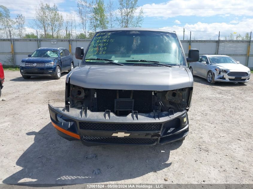 2008 Chevrolet Express Cargo VIN: 1GCGG25K181159051 Lot: 12001524