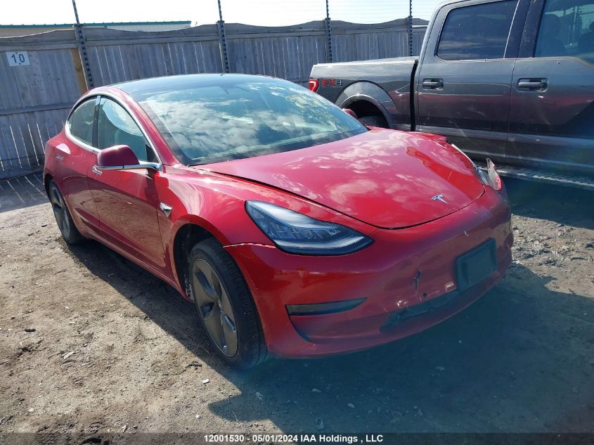 2020 Tesla Model 3 VIN: 5YJ3E1EB6LF789257 Lot: 12001530