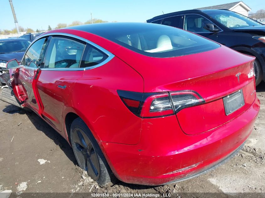 2020 Tesla Model 3 VIN: 5YJ3E1EB6LF789257 Lot: 12001530