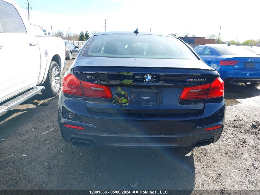 2020 BMW 5 Series VIN: WBAJS7C00LCE67134 Lot: 12001533