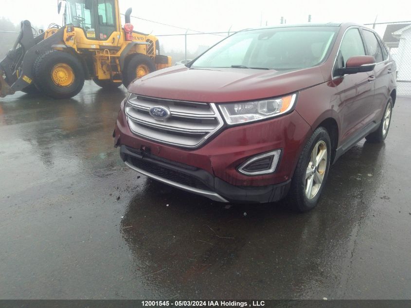 2015 Ford Edge Titanium VIN: 2FMPK4K82FBB97954 Lot: 12001545