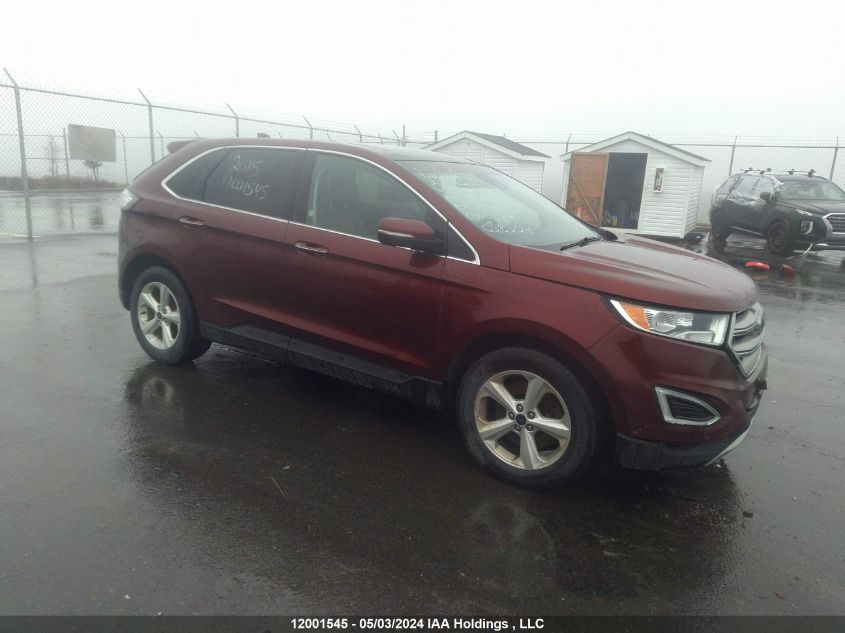 2015 Ford Edge Titanium VIN: 2FMPK4K82FBB97954 Lot: 12001545