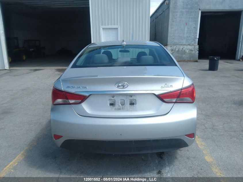 2014 Hyundai Sonata Gl VIN: 5NPEB4AC6EH911024 Lot: 12001552