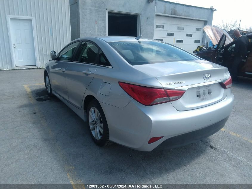 2014 Hyundai Sonata Gl VIN: 5NPEB4AC6EH911024 Lot: 12001552