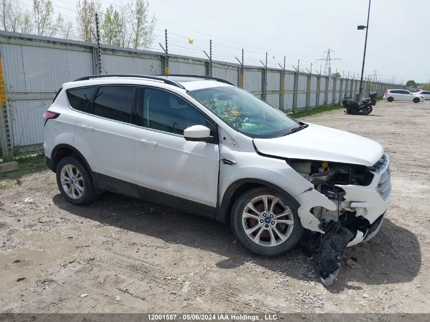 2017 Ford Escape Se VIN: 1FMCU9GD4HUD21540 Lot: 12001557