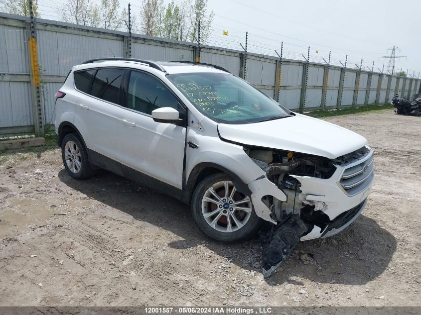 2017 Ford Escape Se VIN: 1FMCU9GD4HUD21540 Lot: 12001557