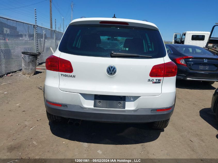 2017 Volkswagen Tiguan Highline VIN: WVGLV7AX3HW503254 Lot: 12001561