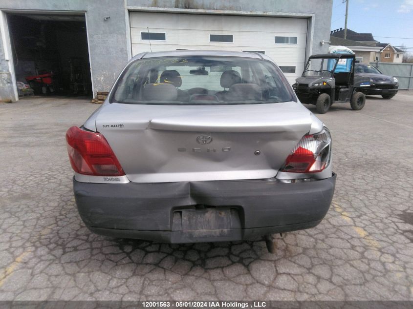 2001 Toyota Echo VIN: JTDBT123610102613 Lot: 12001563