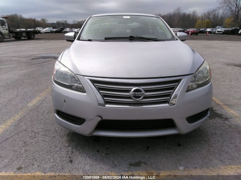 2014 Nissan Sentra S/Sv/Sr/Sl VIN: 3N1AB7AP6EL694953 Lot: 12001569