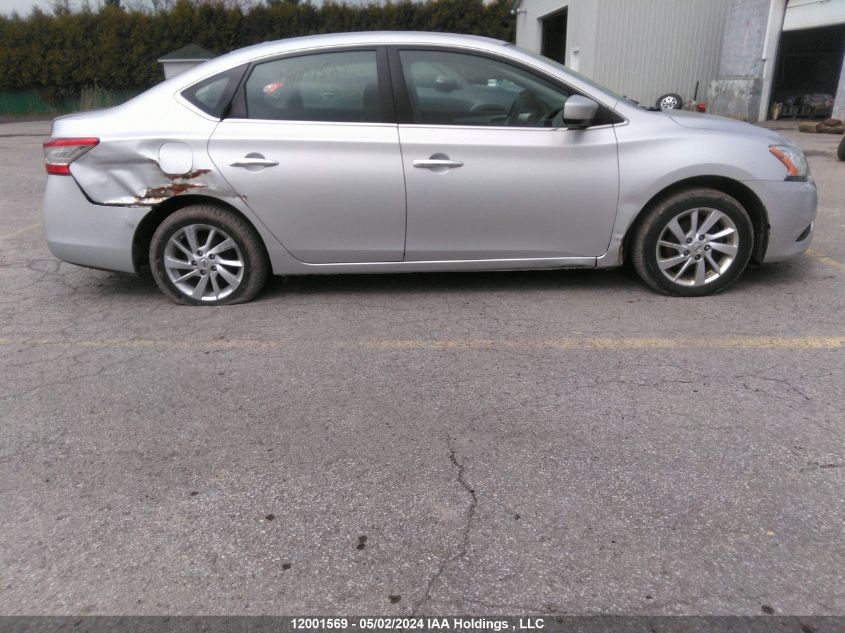 2014 Nissan Sentra S/Sv/Sr/Sl VIN: 3N1AB7AP6EL694953 Lot: 12001569