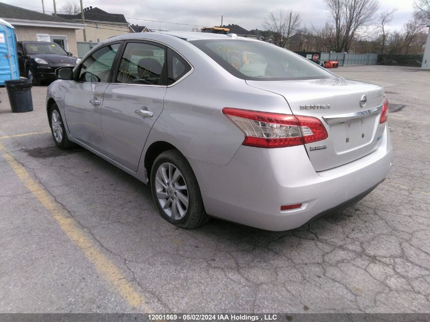 2014 Nissan Sentra S/Sv/Sr/Sl VIN: 3N1AB7AP6EL694953 Lot: 12001569