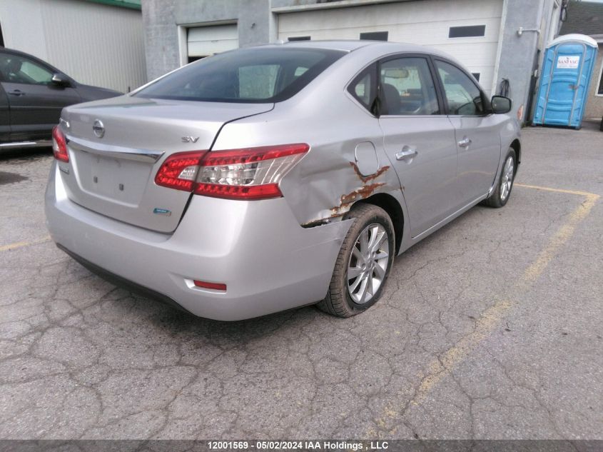 2014 Nissan Sentra S/Sv/Sr/Sl VIN: 3N1AB7AP6EL694953 Lot: 12001569