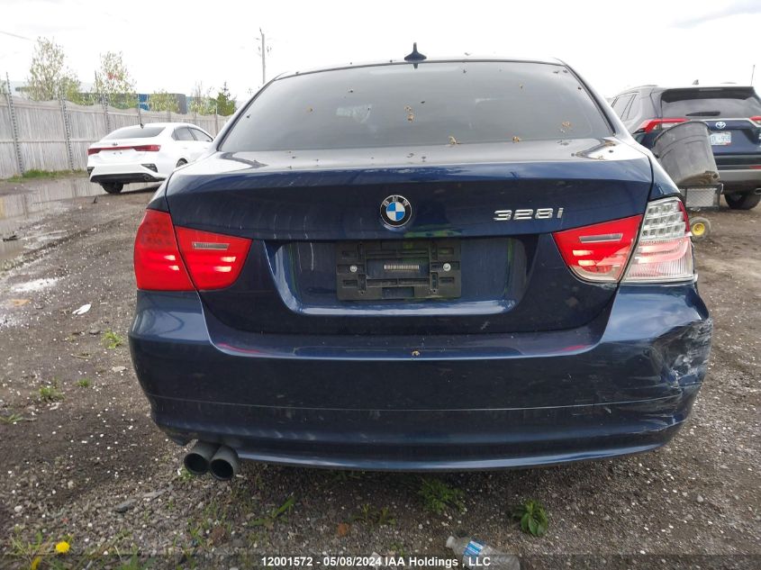 2011 BMW 3 Series VIN: WBAPK7G55BNN70176 Lot: 12001572