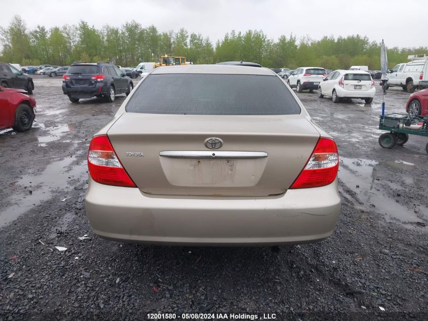 2004 Toyota Camry Le/Xle/Se VIN: 4T1BE32KX4U910761 Lot: 12001580