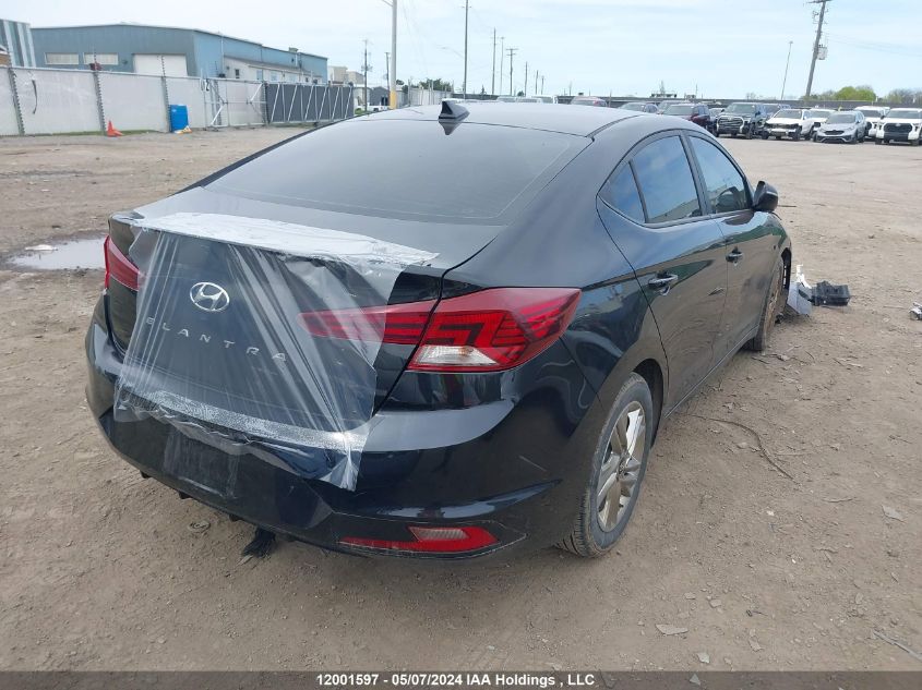 2019 Hyundai Elantra Preferred VIN: KMHD84LF4KU794347 Lot: 12001597