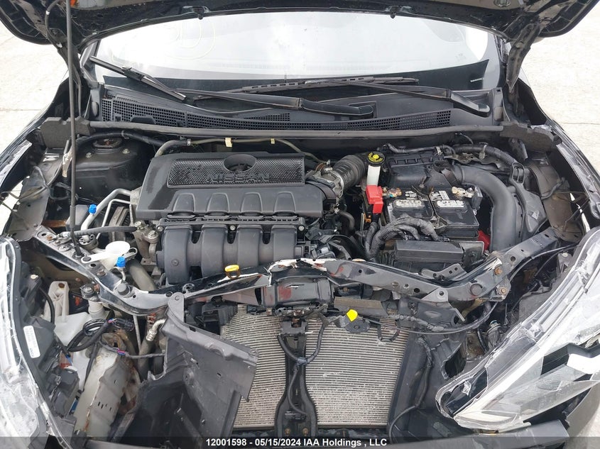 2018 Nissan Sentra S/Sv/Sr/Sl VIN: 3N1AB7AP6JY314541 Lot: 12001598