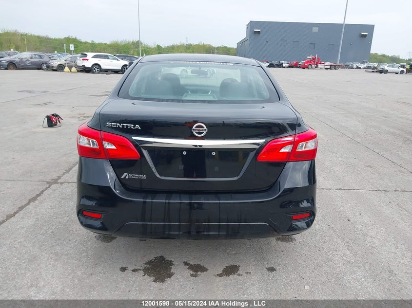 2018 Nissan Sentra S/Sv/Sr/Sl VIN: 3N1AB7AP6JY314541 Lot: 12001598