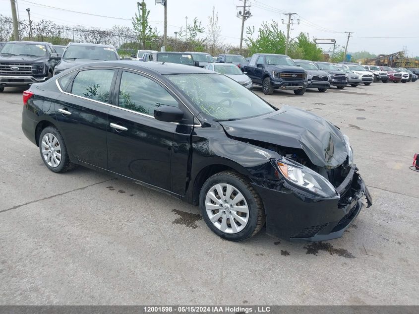 2018 Nissan Sentra S/Sv/Sr/Sl VIN: 3N1AB7AP6JY314541 Lot: 12001598