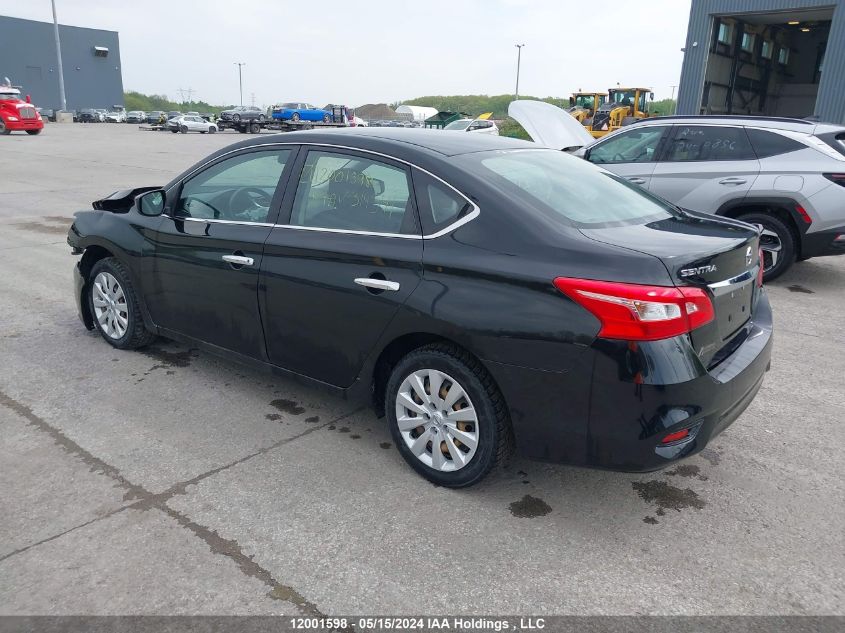 2018 Nissan Sentra S/Sv/Sr/Sl VIN: 3N1AB7AP6JY314541 Lot: 12001598