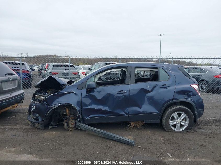 2019 Chevrolet Trax VIN: 3GNCJNSB4KL109354 Lot: 12001599