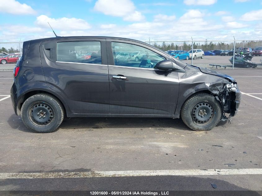 2013 Chevrolet Sonic VIN: 1G1JC6EH0D4208383 Lot: 12001600