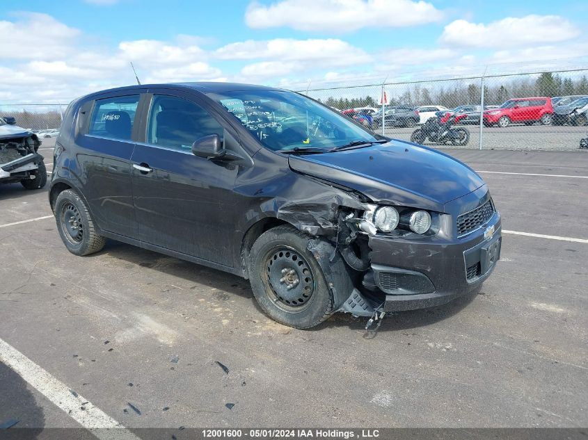 2013 Chevrolet Sonic VIN: 1G1JC6EH0D4208383 Lot: 12001600