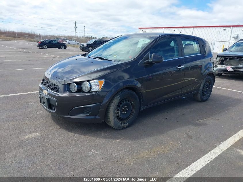 2013 Chevrolet Sonic VIN: 1G1JC6EH0D4208383 Lot: 12001600